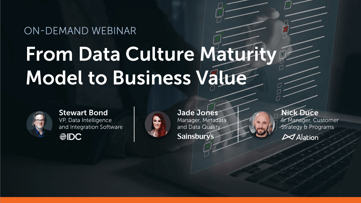 From Data Culture Maturity Model to Business Value
